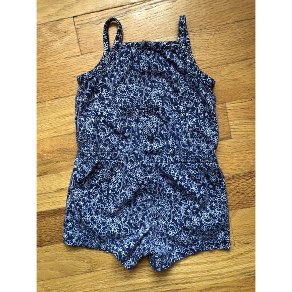 Carters 6M Romper Navy Blue - Picture 4 of 5